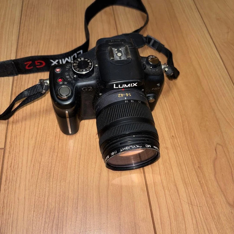 Panasonic SLR camera 4K telephoto lens, charger set