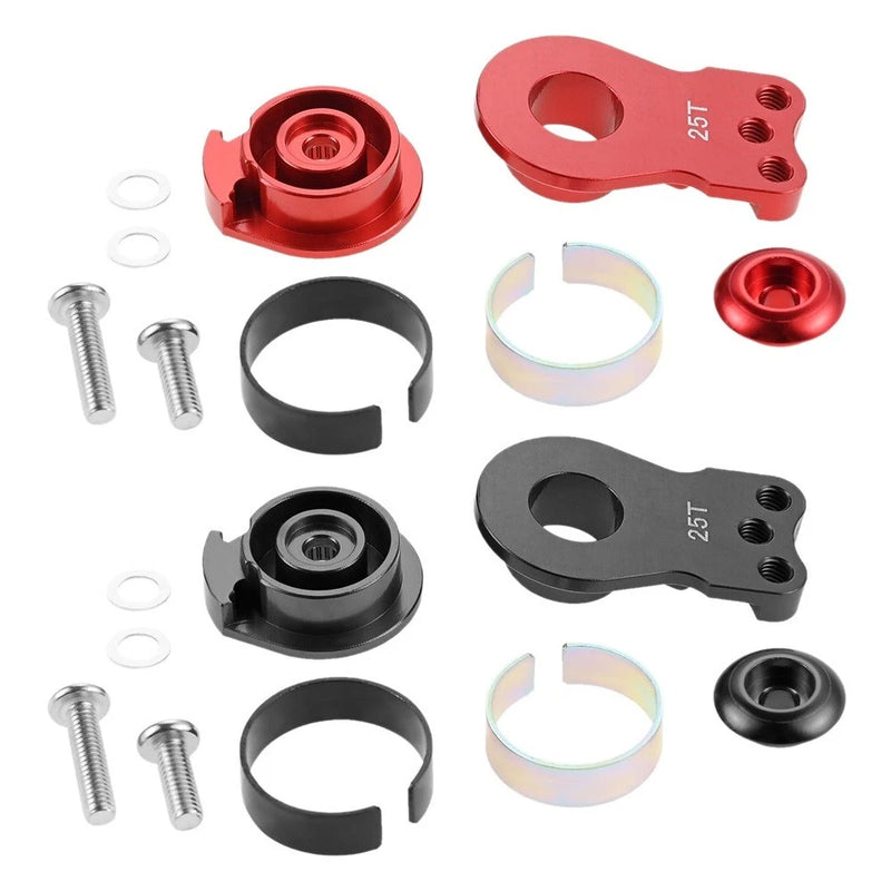 2Set 5T Alloy Servo Saver Upgrade Parts Steering Arm for 1/10 RC Cars Truck