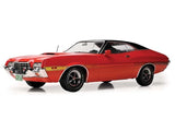 Red 1972 Ford Gran Torino Sport 1:18 scale model car, front three-quarter view