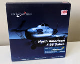 Hobby Master 1:72 F-86 Sabre model box with North American Sabre artwork