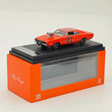 1:64 Mini Forge 1969 Chargr RT style General Lee Red Diecast Model Car Limited