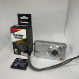 Excellent Panasonic Lumix DMC-FX7  Silver compact camera - Tested! No SD Card