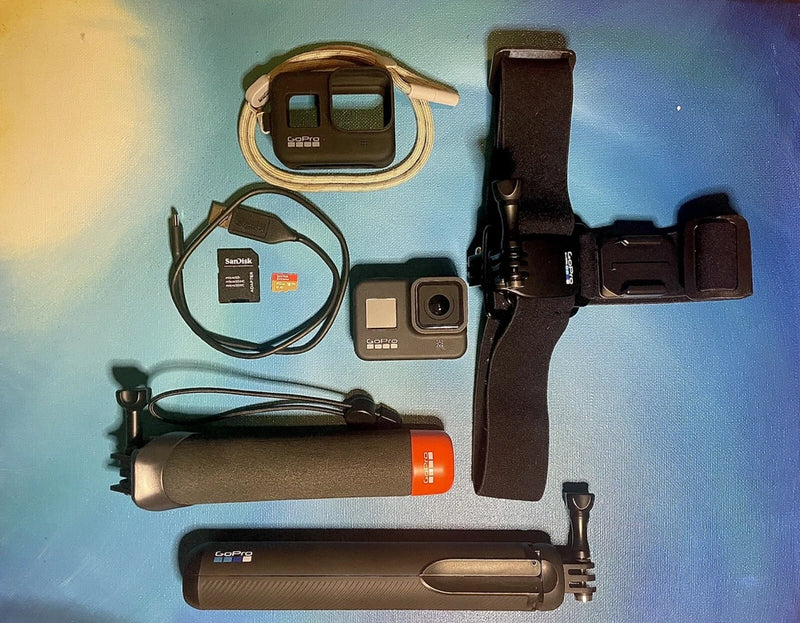 Used Only Once GoPro HERO8 Black + Accessories