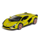 1:32 Lamborghini SIAN Flash Alloy Die-cast Car Sports Car Model Toy  Pull Back