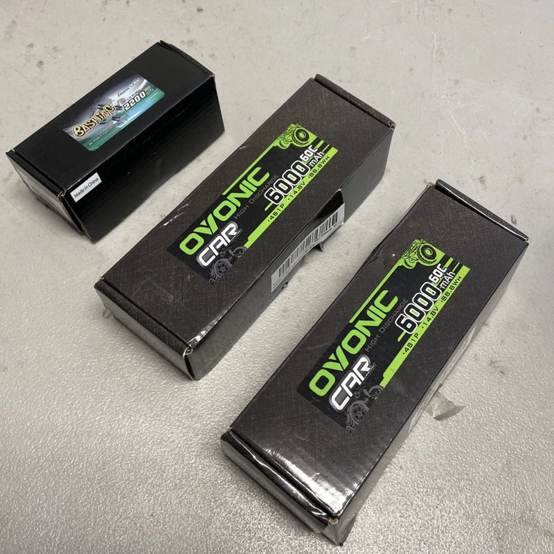 Ovonic 5000mAh 7.4V 50c 3S Lipo Battery for RC Truck and Buggy Battery