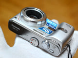 Panasonic Lumix DMC-TZ1 5MP Silver Camera + Battery  Charger SD Card