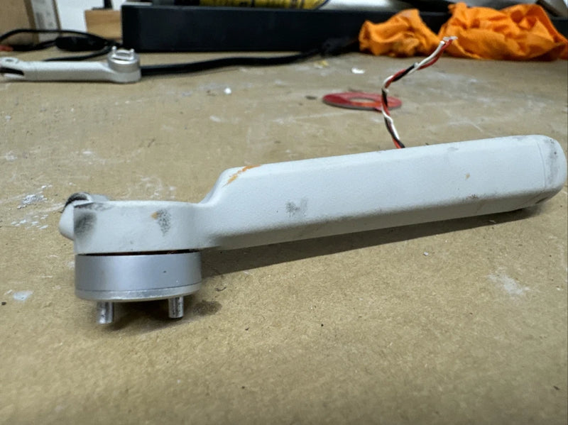 DJI Mini 3 Pro front right motor arm for parts, with attached motor hub
