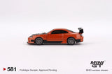 Mini GT 1:64 Nissan Silvia S15 D-MAX Metallic Orange RHD Model MGT00581-P11