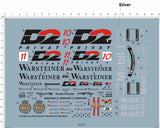 1/24 decals CLK GTR D2 meifu 1 for model car (63477)