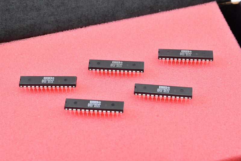 5 Burr Brown 12 Bit Analog-Digital Converter 4 Input 1 SAR Through Hole ADS7824P