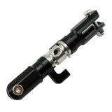 Metal tail rotor blade grip holder for RC helicopter, black and silver