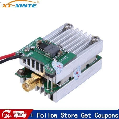 JMT 5.8Ghz FPV Transmitter RF Signal Amplifier Amp for Airplane Helicopter Model