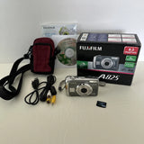 Fujifilm FinePix A Series A825 8.3MP Digital Camera Silver - with extras BUNDLE