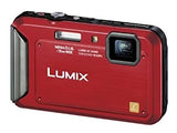 Panasonic Lumix Waterproof Digital Camera DMC-FT20-R Red From Japan