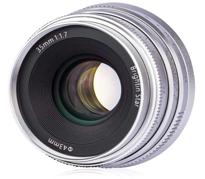 Brightin Star 35mm F1.7 Lens Fujifilm XF Mount APS-C Manual