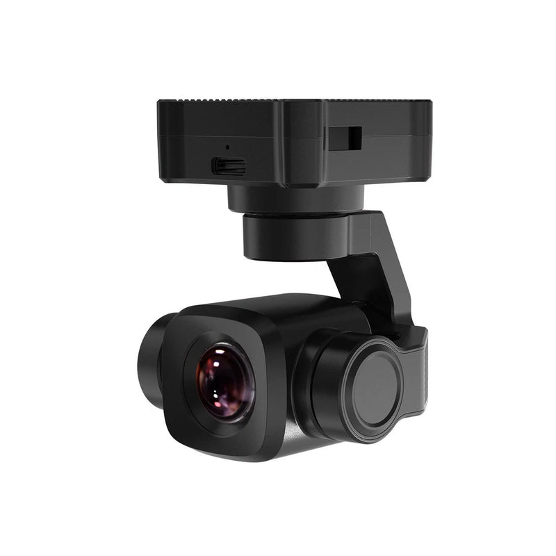SIYI drone gimbal camera with 8MP lens and black compact housing