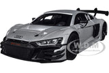 AUDI R8 LMS GT3 SILVER 1/24 DIECAST MODEL CAR BY MOTORMAX 79380