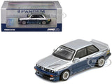 PANDEM E30 M3 SILVER & DARK BLUE 1/64 DIECAST BY INNO MODELS IN64-E30P-SILBLU