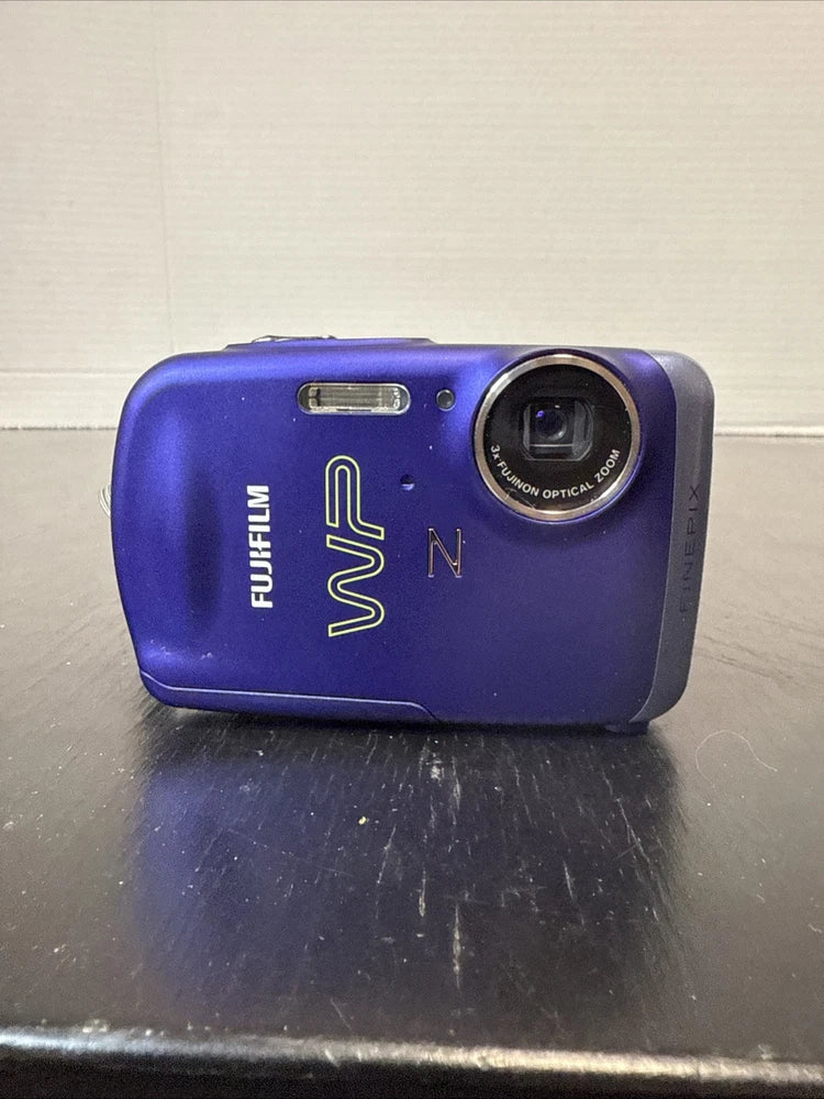 FUJIFILM FinePix Z33 WP 3x,2.7in,10MP,Blue Excellent from JAPAN Fujifilm