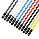 12 Pcs Colorful Plastic Protection Antenna Tube with Caps for FPV Drone RC Cars