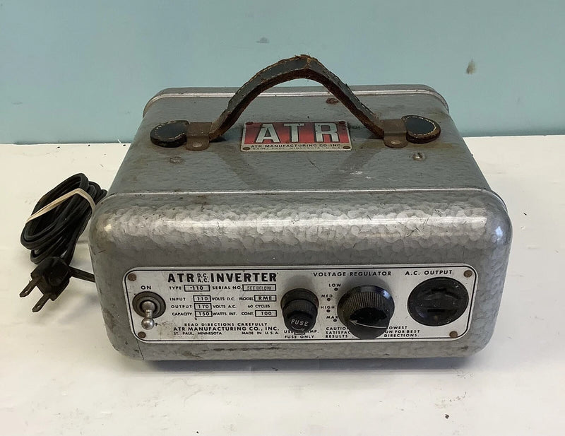 ATR AC/DC Inverter Model RME Serial #258623 8.5?? Square 4??H