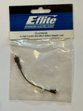 E-flite 1S high current battery adapter lead with black wire and small connectors