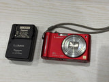 Panasonic LUMIX Red Compact Digital Camera