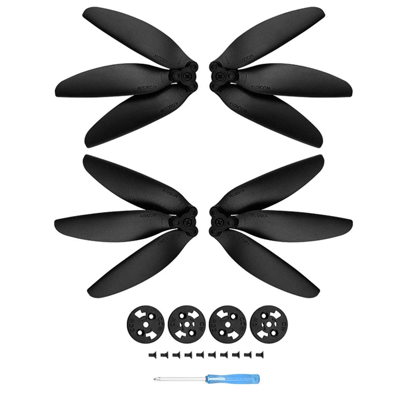 2Pcs Light Folding 3-Blade Propeller With Base For DJI Mavic Mini 2/Mini Drone z