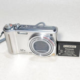 Panasonic LUMIX DMC-TZ7 Compact Digital Camera with Battery and Strap from Japan