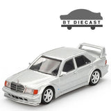 MINI GT MERCEDES BENZ 190E 2.5 16 EVOLUTION II 1/64 ASTRAL SILVER MGT00852