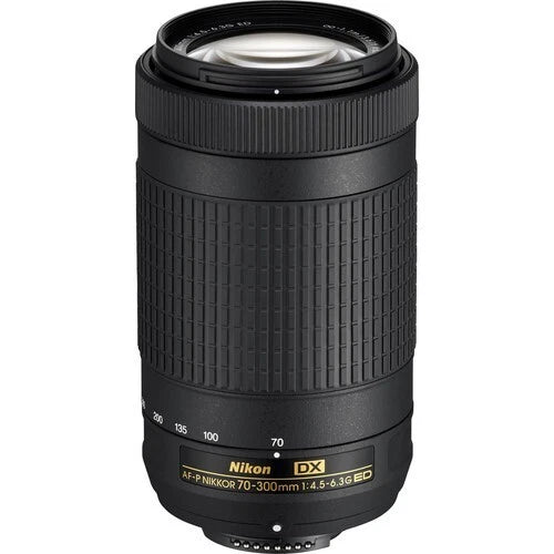 (Open Box) Nikon AF-P DX NIKKOR 70-300mm F/4.5-6.3 G ED Zoom F-Mount Lens