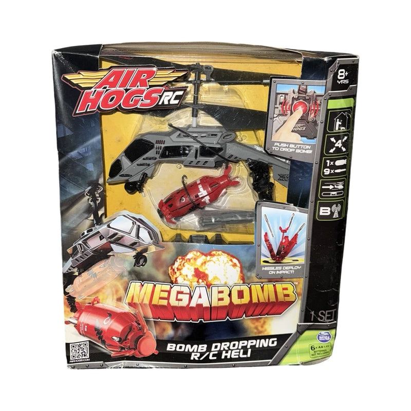 Air Hogs RC Megabomb Helicopter Toy Drop Payload Action Set New Open Box