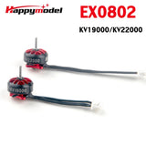 Happymodel EX0802 KV19000/KV22000 1-2S Brushless Motor for FPV HD Moblite 6 7