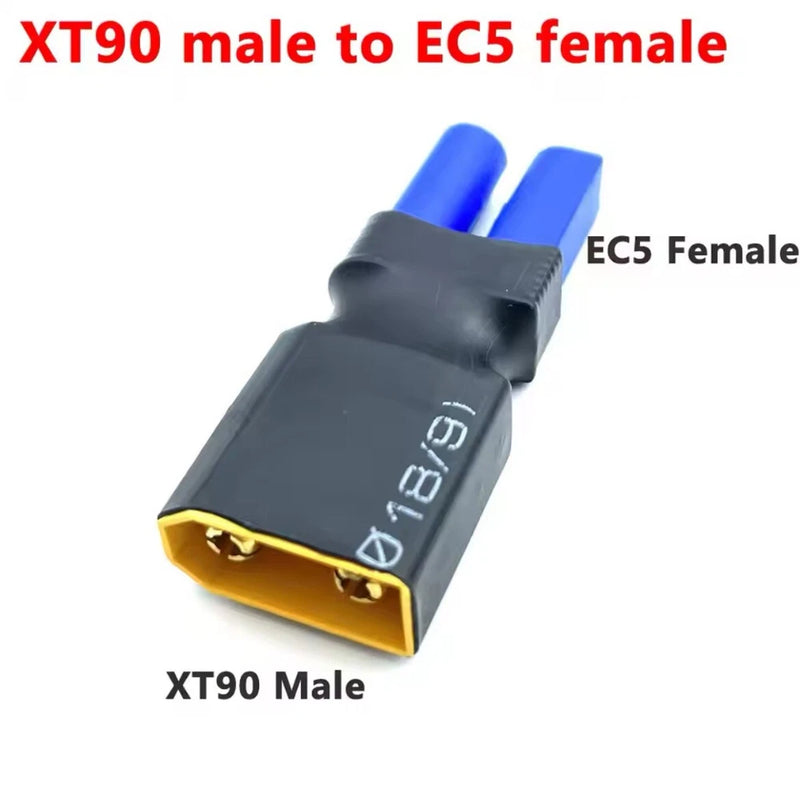 XT90 Male To EC5 Female Adaptor For Rc Car Plane Boat Lipo Battery Connector.