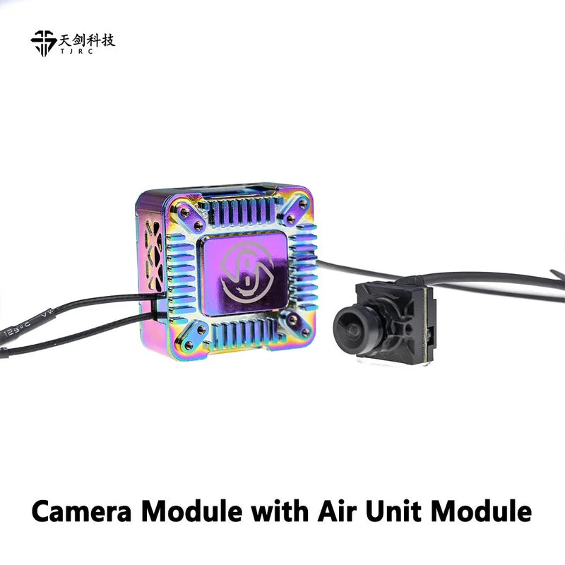 1W 2W High Power TJRC MindLink VTX Camera Module FPV Drone Dual Antenna Set