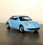 VOLKSWAGEN NEW BEETLE (A5) CAR RARE LIGHT BLUE VW ~1/36 DIECAST COLLECTORS MODEL
