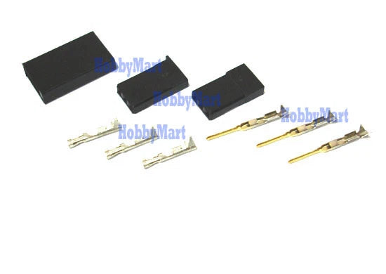 Male Female connector Futaba Servo Socket Terminal for RC Car Helicopter 50 Sets