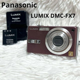 Panasonic LUMIX DMC-FX7 Bronze Tested Working Compact Camera From Japan