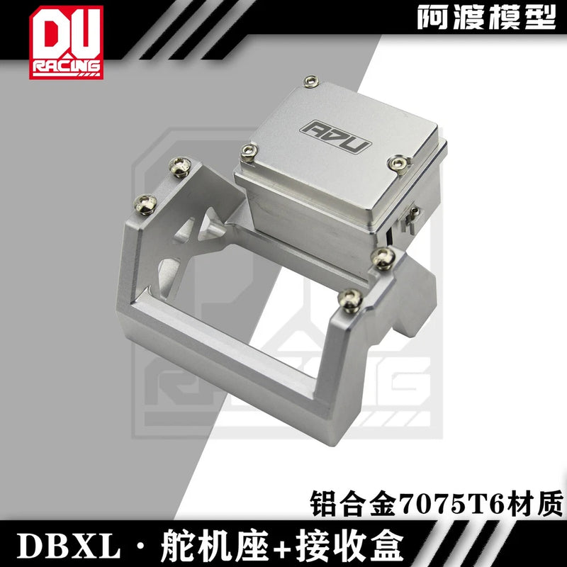 Aluminum 7075-T6 Servo Mount+Receiver Box For 1/5 losi DBXL-E 2.0 rc car