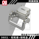Aluminum 7075-T6 Servo Mount+Receiver Box For 1/5 losi DBXL-E 2.0 rc car