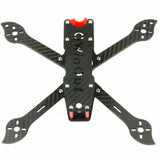 JMT 225mm Carbon Fiber FPV Drone Frame Kit with TPU Camera Mount for 19mm camera