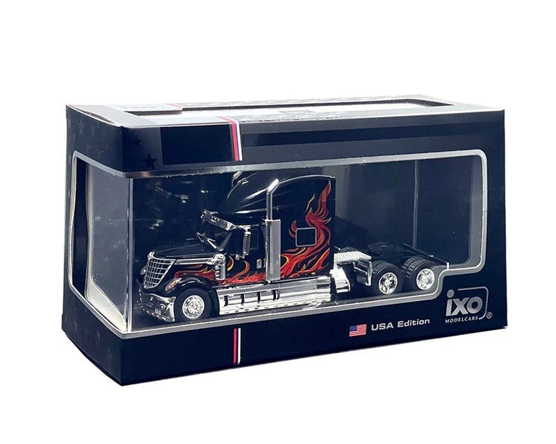 IXO Models 2010 International Lonestar ¨C Black with flames 1/64