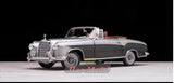 Sunstar 1:18 Benz 220 SE 1960 Alloy Diecast Car Models Display Toys Black silver