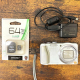 Panasonic LUMIX DMC-TZ30 Camera With Charger And SD Card.