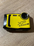 Fujifilm FINEPIX XP140 Yellow Compact Digital Camera Tested Working Japan