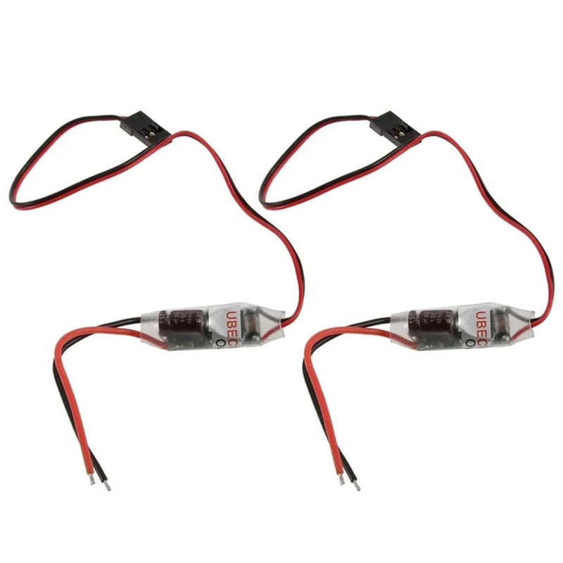 2X UBEC 5V BEC Full Shielding Antijamming Switching Regulator for FPV RC8806