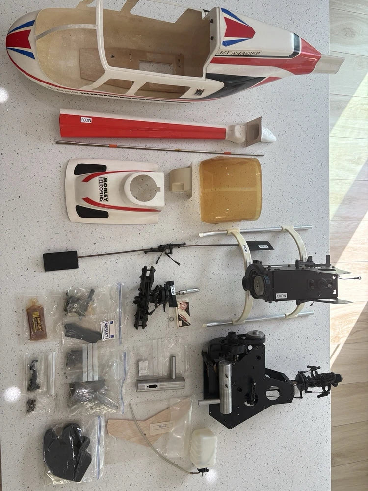 Morley MX Ranger RC Vintage Helicopter