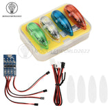 Wireless Navigation Light 1S Rechargeable 4 Modes LED Lights For RC Airplane/FPV