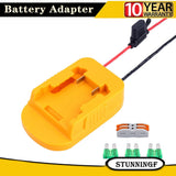 for Power Wheel Converter Adapter for Dewalt 20V MAX Battery for Rc Car Toys Converter