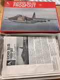 1/72 Scale Hobby Craft, Suchoi SU-25 Frogfoot Jet Airplane Model #HC1382
